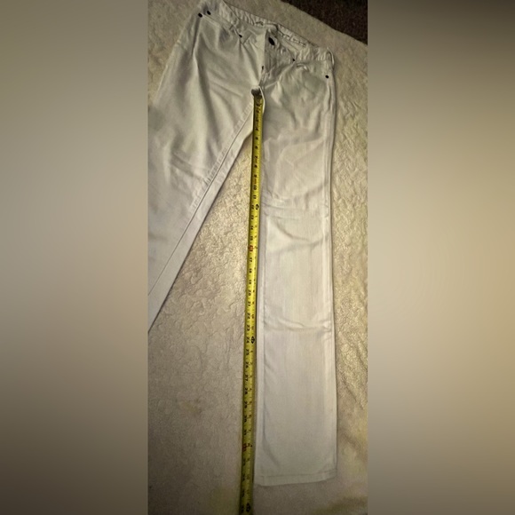 Eddie Bauer misses white jeans. Gently worn, size 4T. 34” inseam. - Picture 1 of 5